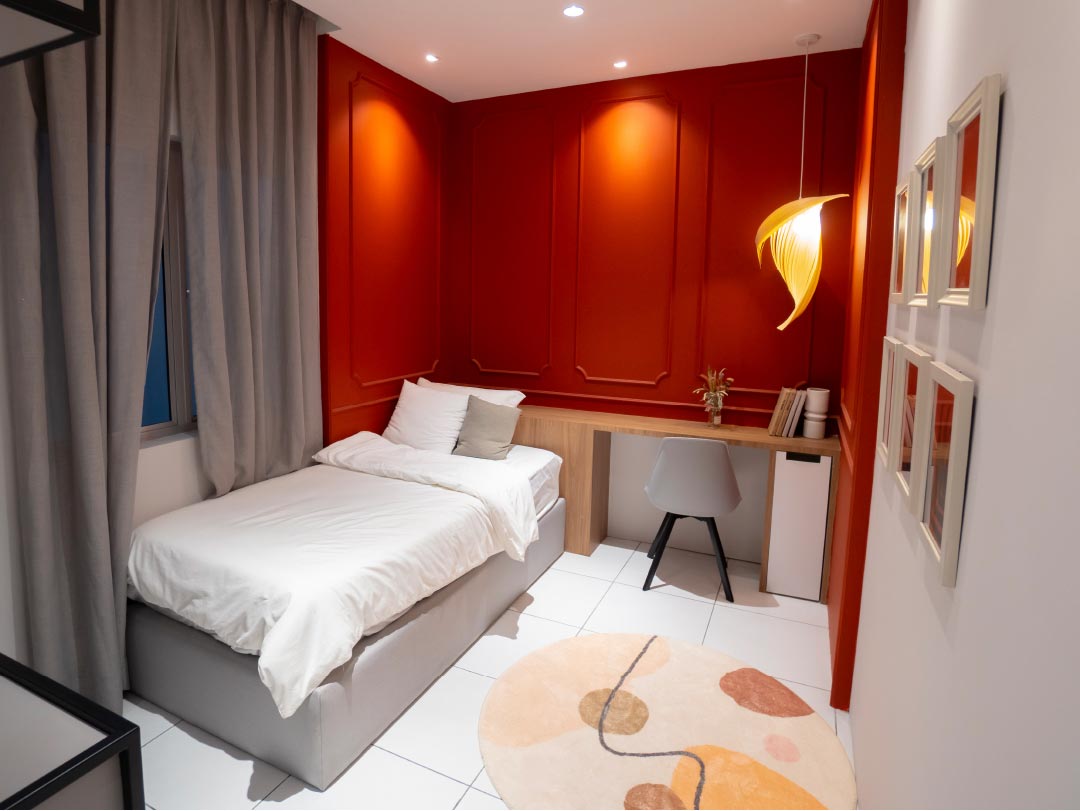 Third Bedroom Ritma Perdana Townhouse Lower Floor