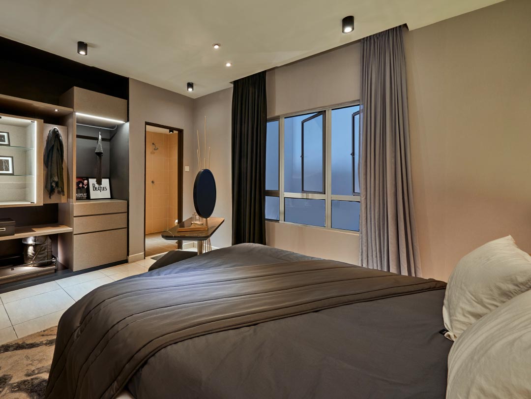 Master Bedroom Rentak Perdana Semi-D House