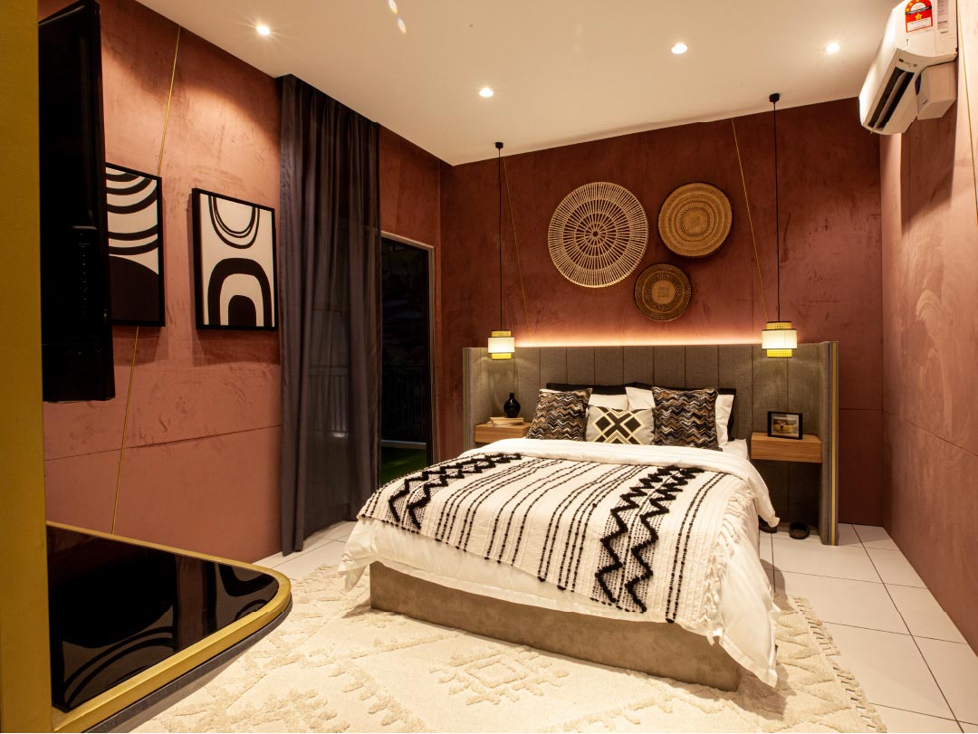 Master Bedroom Ritma Perdana Townhouse Upper Floor
