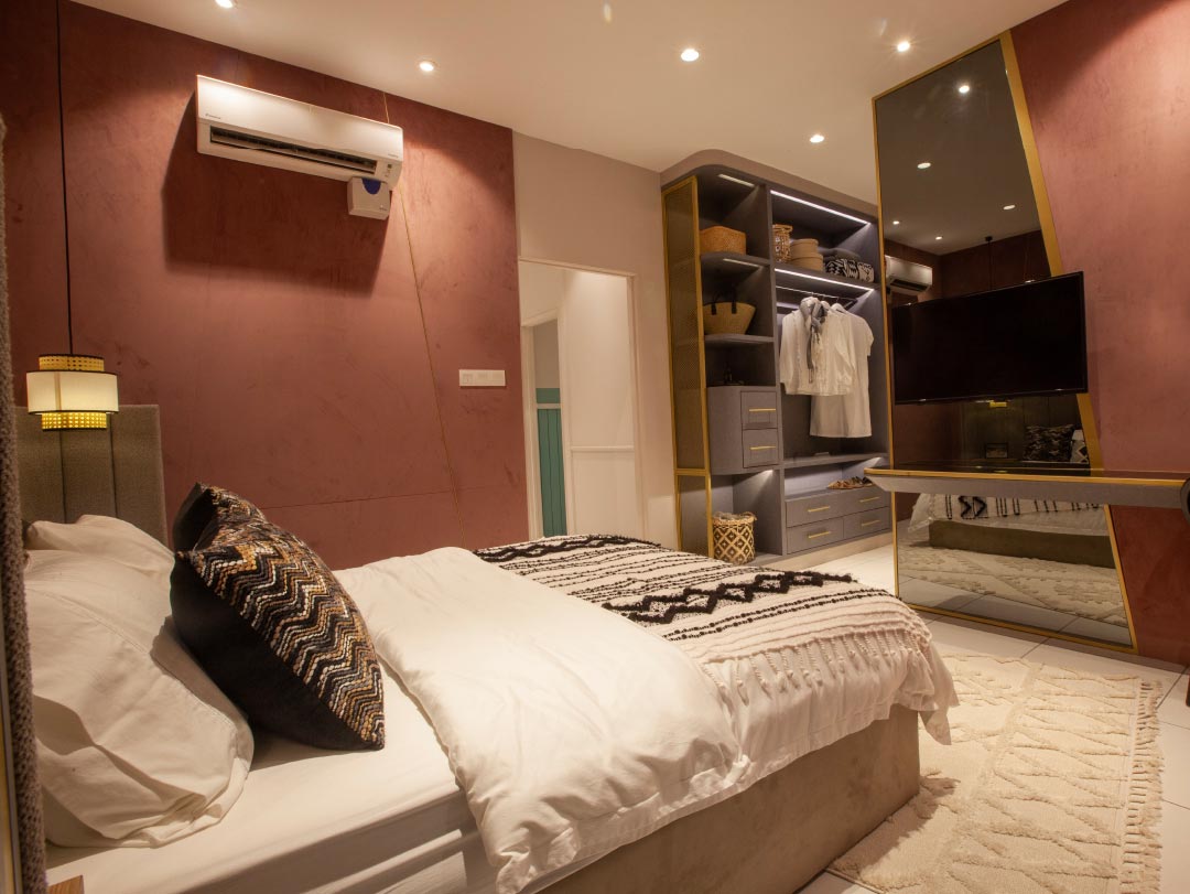 Master Bedroom Ritma Perdana Townhouse Upper Floor