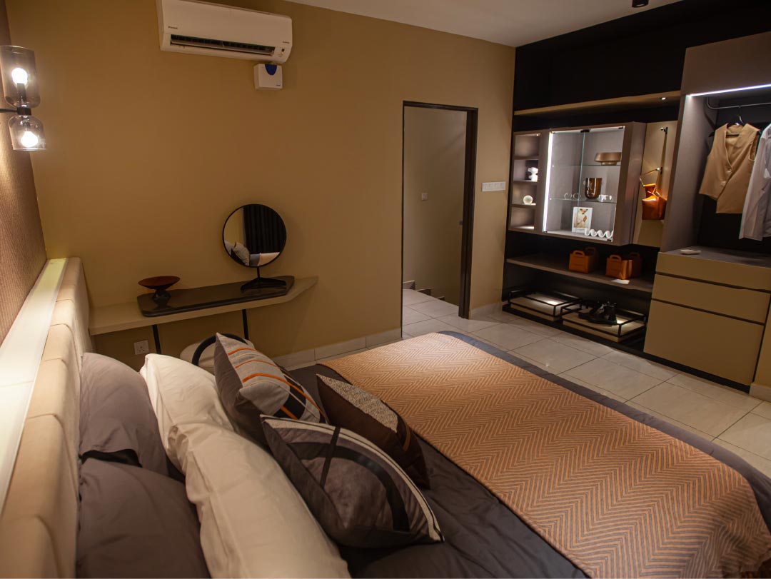 Master Bedroom Ritma Perdana Double Storey Terrace House