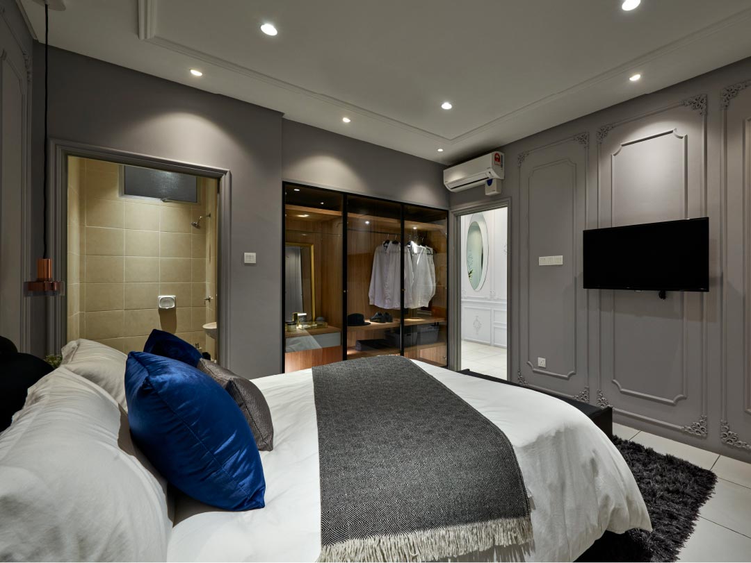 Master Bedroom Simfoni Perdana Townhouse Lower Floor