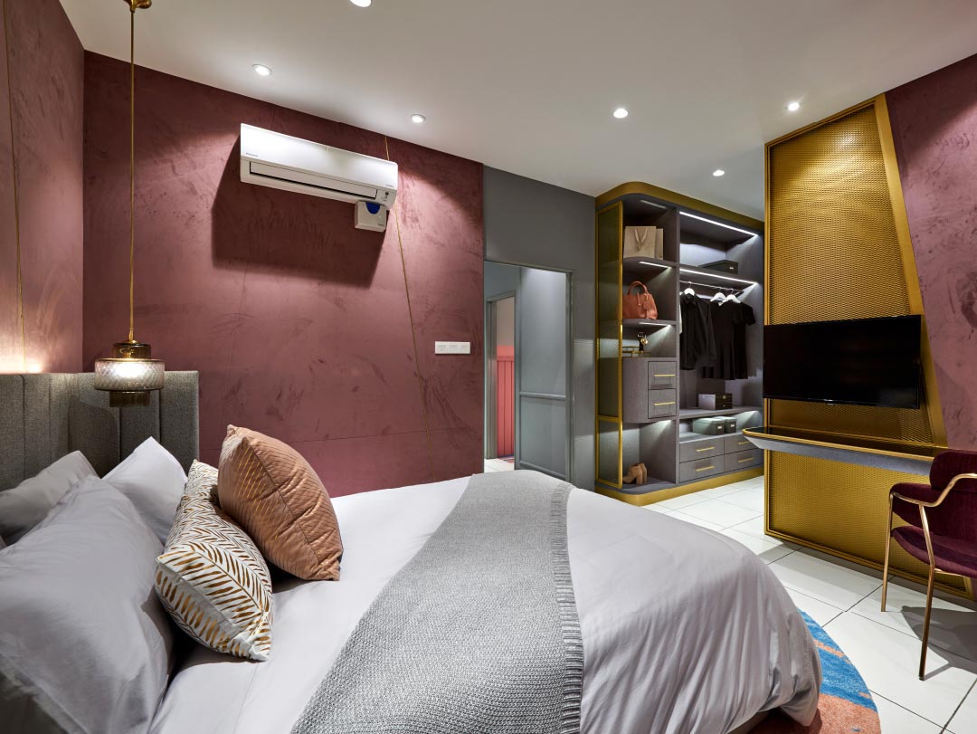 Master Bedroom Simfoni Perdana Townhouse First Floor