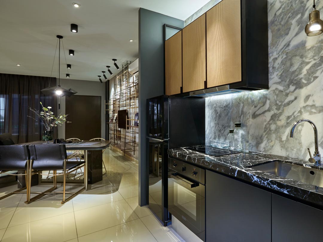 Kitchen Area Rentak Perdana Semi-D House