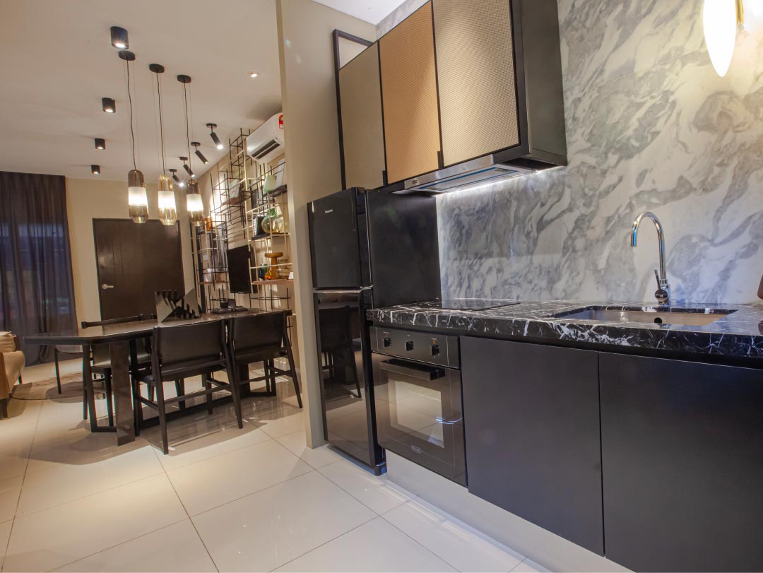 Kitchen Area Ritma Perdana Double Storey Terrace House