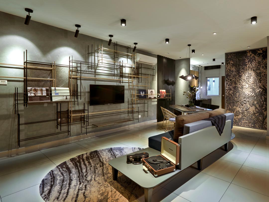 Living Area Irama Perdana Double Storey Terrace House