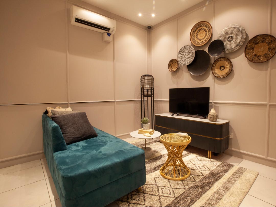 Living Room Ritma Perdana Townhouse Upper Floor