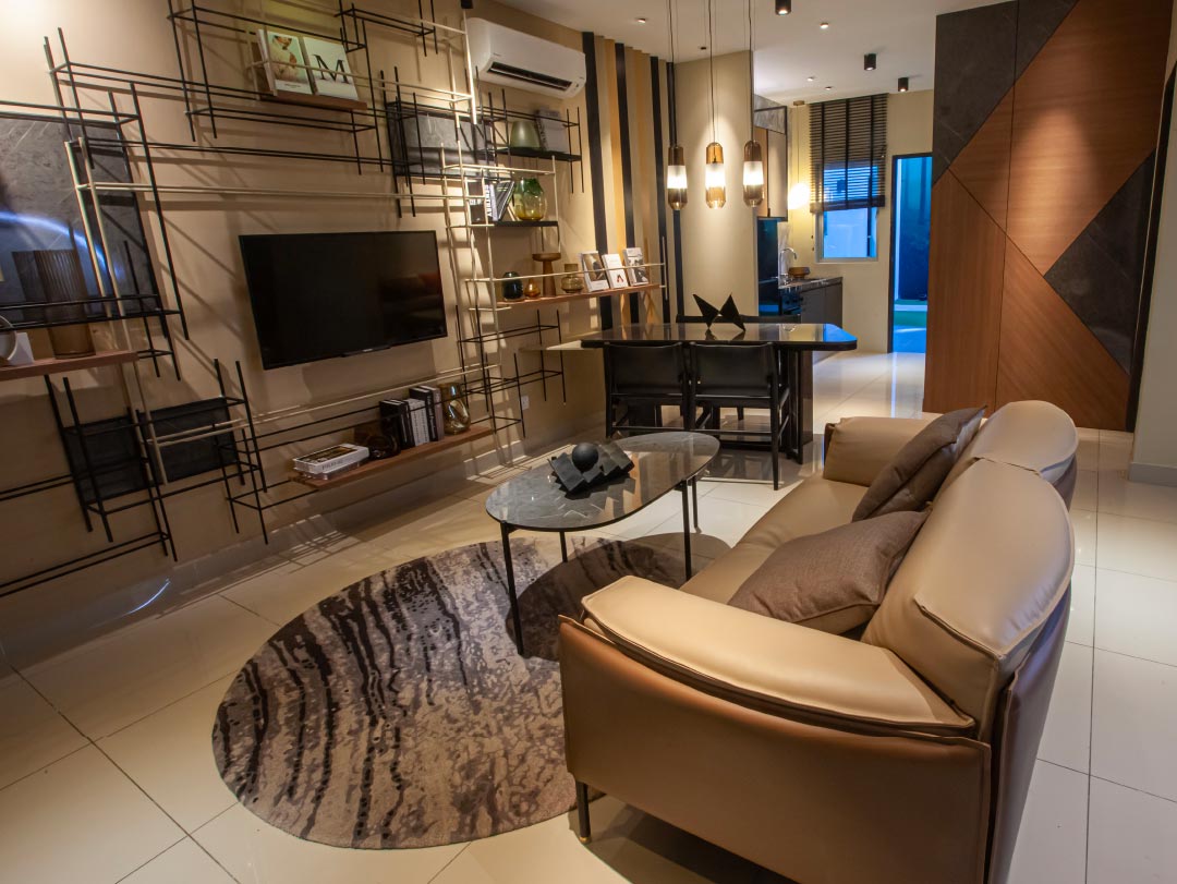 Living Area Ritma Perdana Double Storey Terrace House