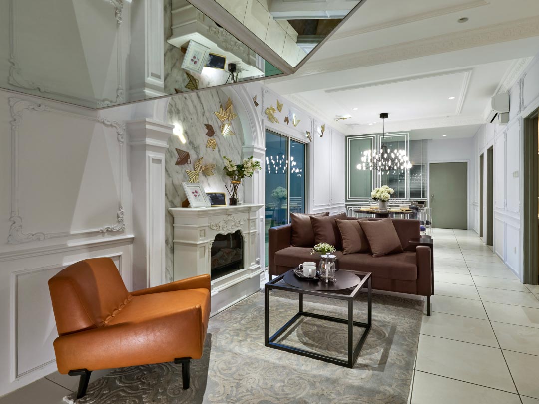 Living Area Simfoni Perdana Townhouse Lower Floor