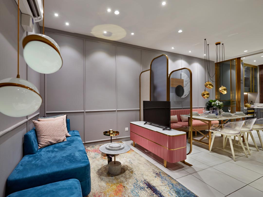 Living Area Simfoni Perdana Townhouse First Floor