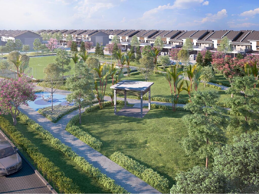 Irama Perdana Jogging Track and Gazebo